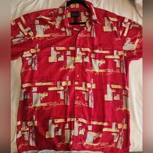 Vintage FUBU men's button-down shirt.